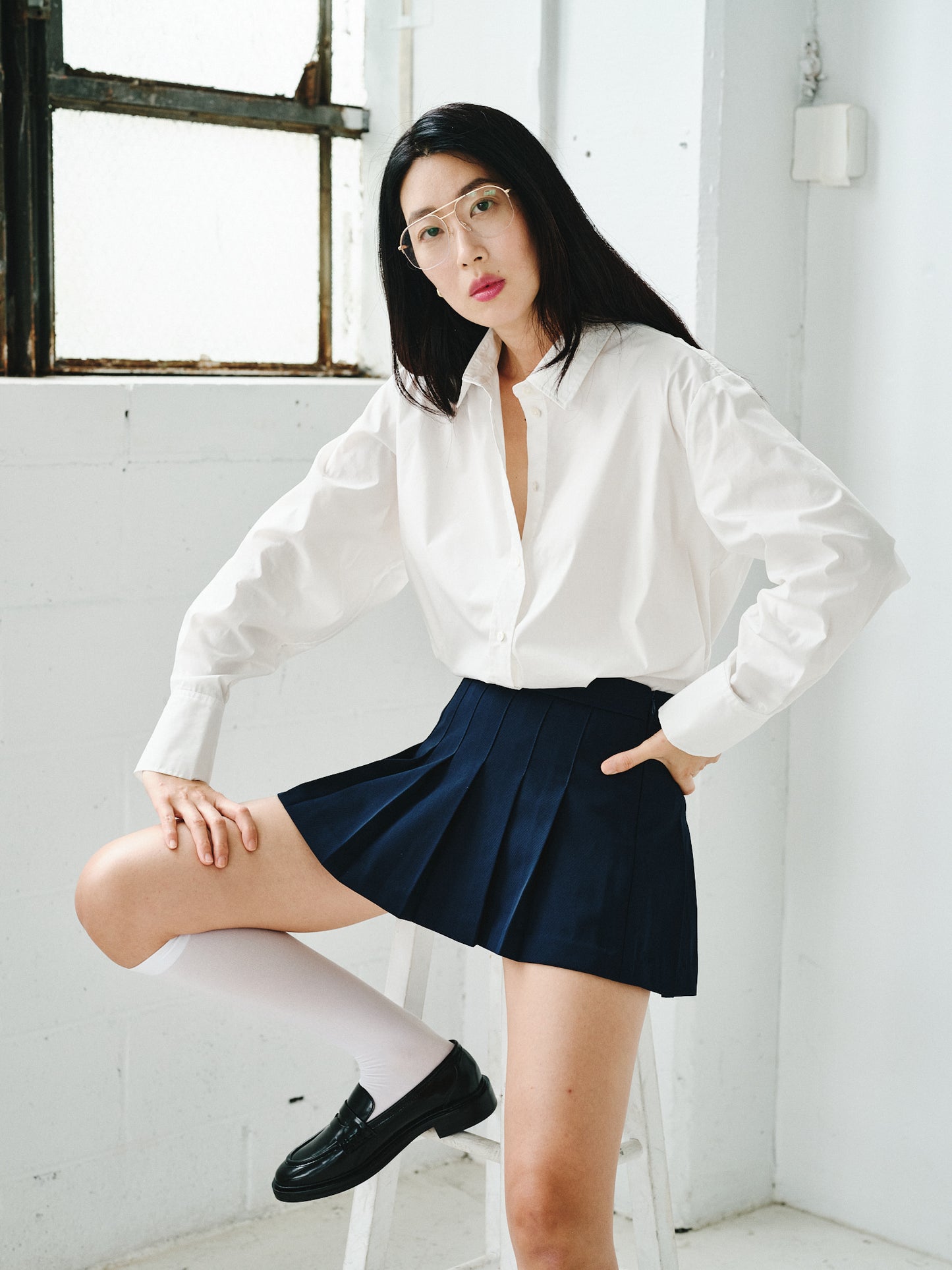 The Oversized Button-Up