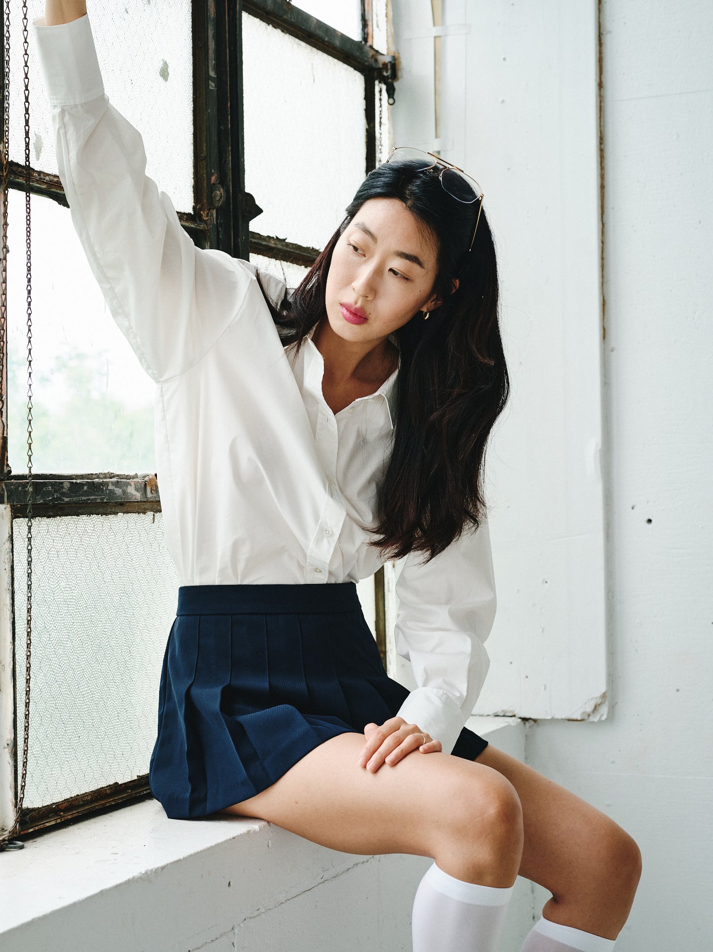 The Oversized Button-Up