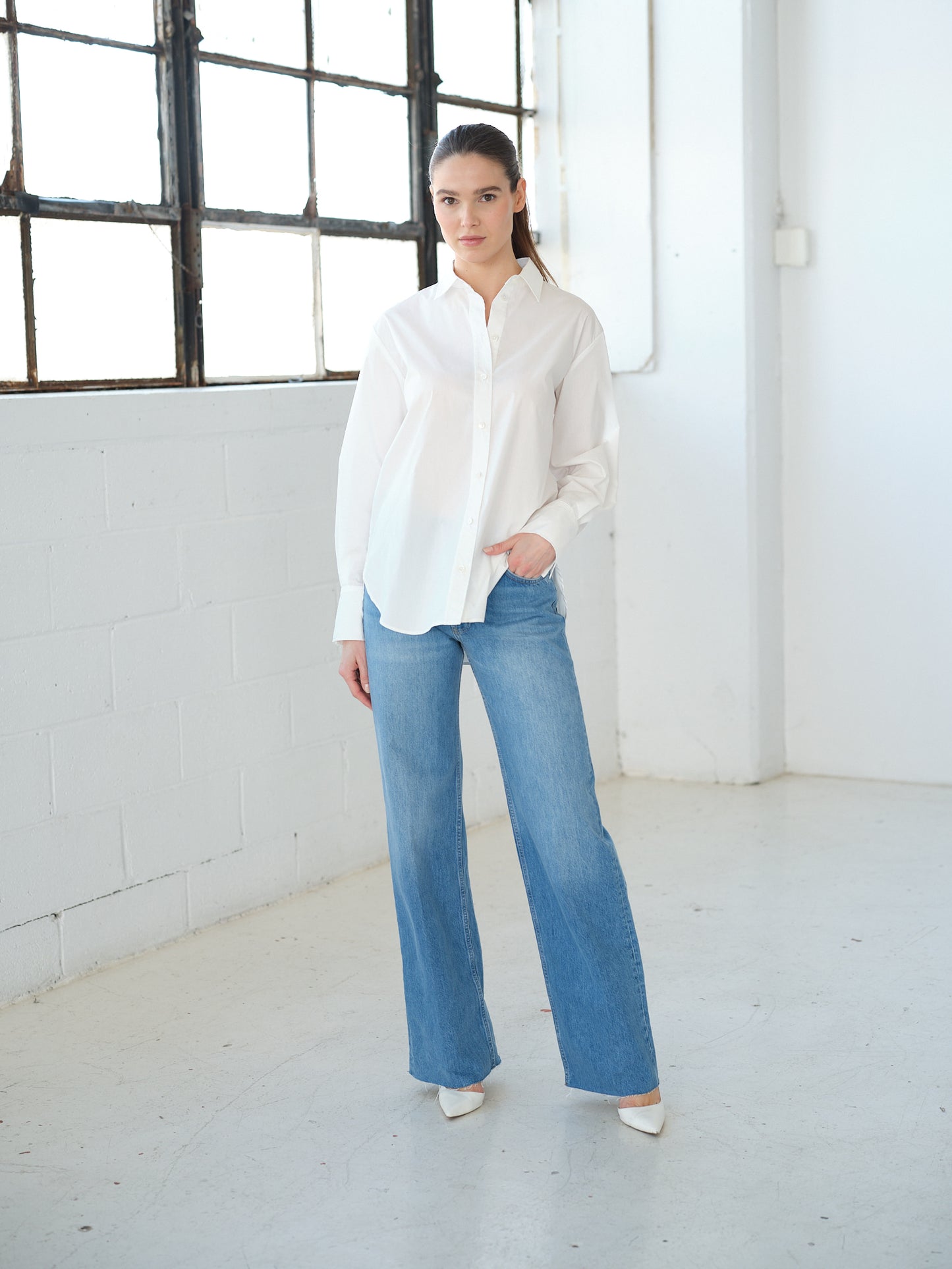 The Oversized Button-Up