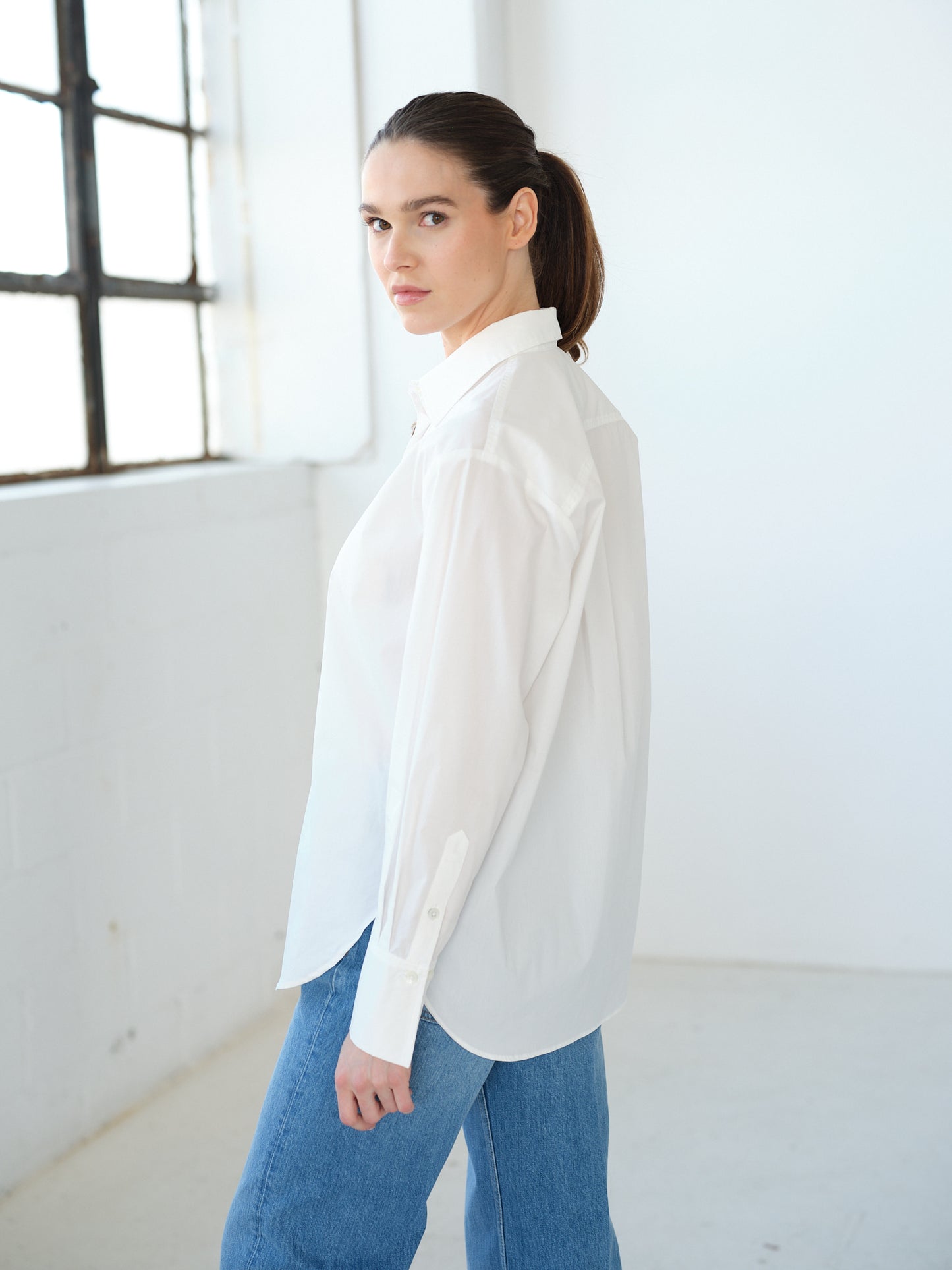 The Oversized Button-Up