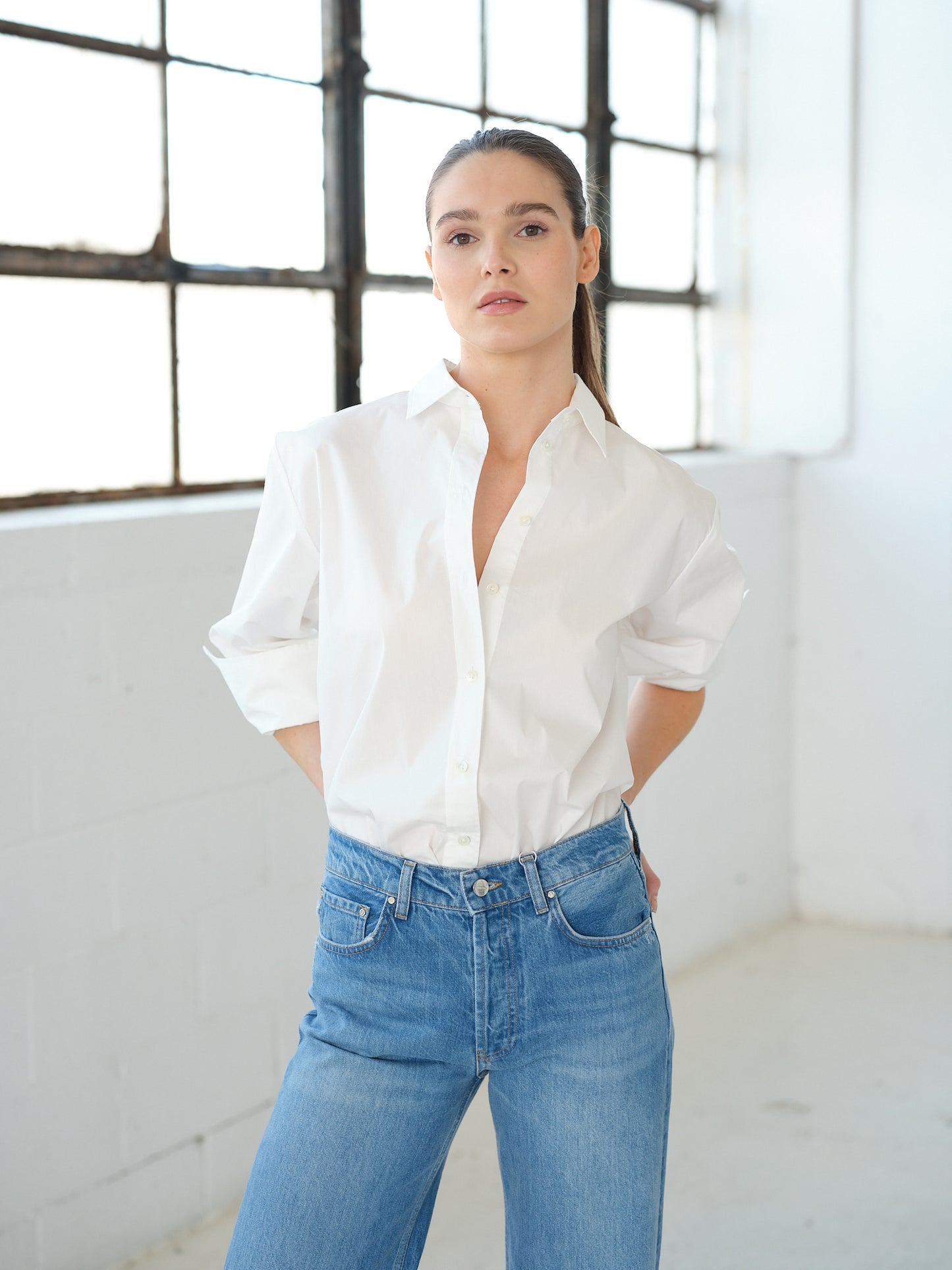 The Oversized Button-Up