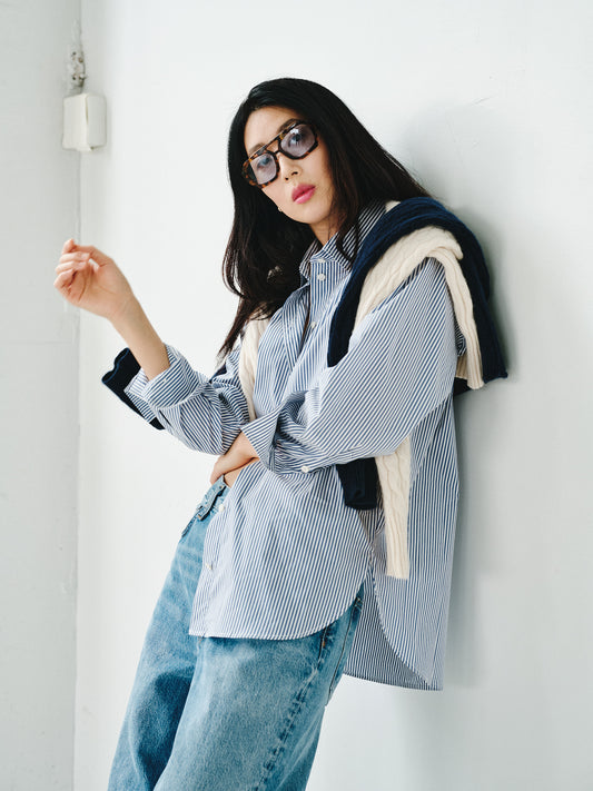 The Oversized Button-Up